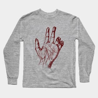 See these hand marks Long Sleeve T-Shirt